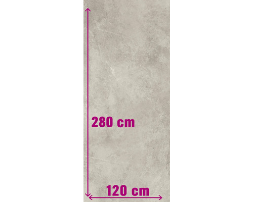 Kakel med måtten 280 cm gånger 120 cm