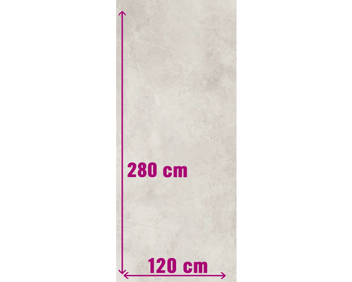 Klinker Montreal white vit matt 119,7x279,7x0,6 cm Mått: 280 cm höjd, 120 cm bredd