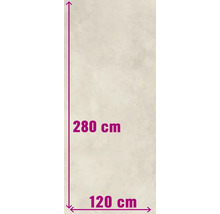 Mått: 280 cm hög och 120 cm bred