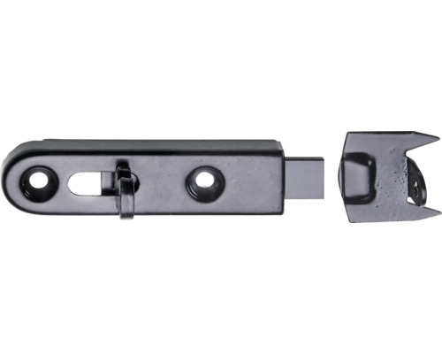 Möbellås HETTICH rak 13x50mm svart 10-pack