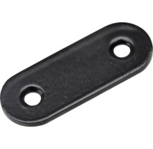Förbindningsbleck HETTICH svart 40x15mm brons