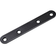 Förbindningsbleck HETTICH svart 100x15mm brons