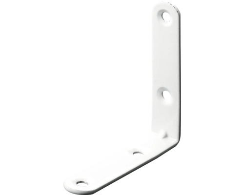Vinkelbeslag HETTICH 70x70x15mm stål vit