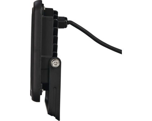 LED-strålkastare med kabel i sidovy