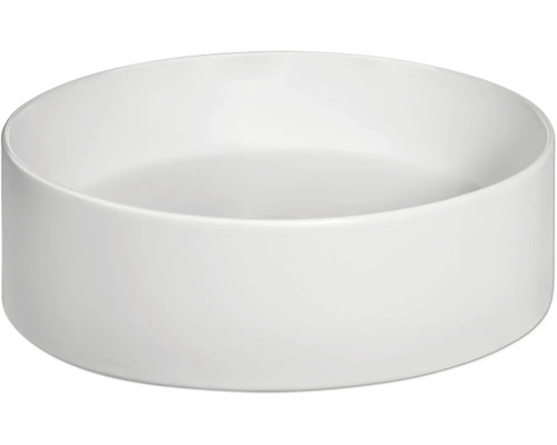 Rund tvättskål av keramik