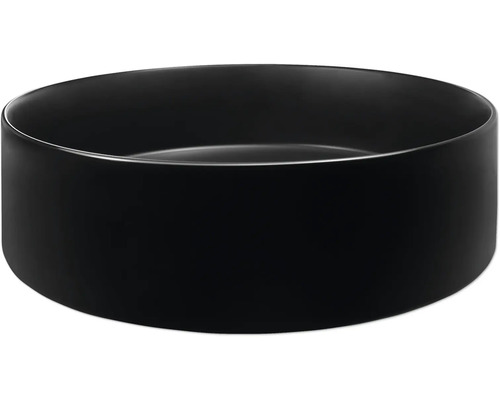 Svart tvättställsskål för badrum