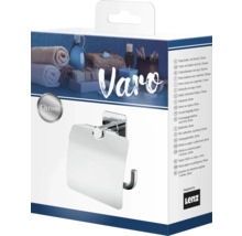 Toalettpappershållare med lock Lenz Varo krom 4313702-thumb-3