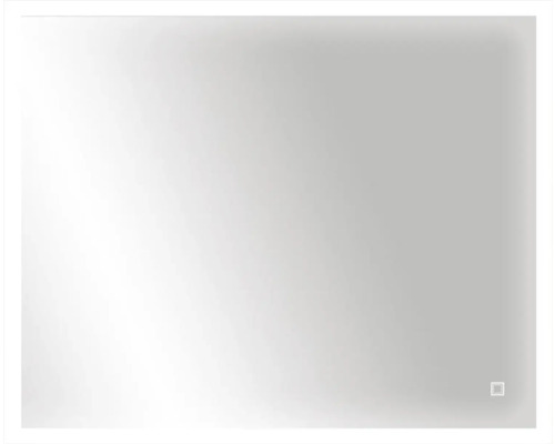 Rektangulär spegel med belysning