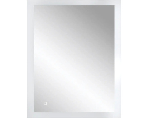 Rektangulär spegel med integrerad belysning