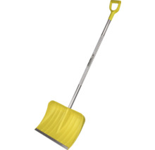 Snöskyffel med D-handtag och metallskena