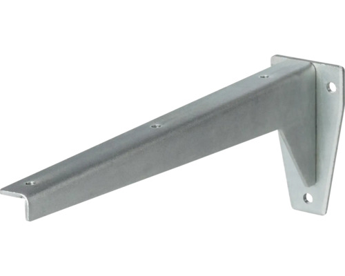 Konsol DOLLE JIB XXL 81x180x380mm galvaniserad Hyllkonsol av metall med borrade hål för montering