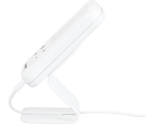 Väderstation med kabel på stativ