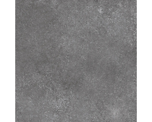 Klinker Rubi mörkgrå matt 59,8x59,8x0,9 cm Grått golvkakel med betongutseende för inomhusbruk