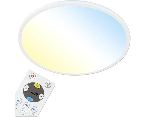 LED taklampa med fjärrkontroll för ljusstyrning