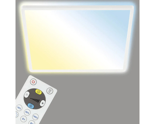 LED-taklampa med fjärrkontroll för att styra ljusstyrka och färgtemperatur