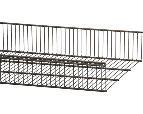 Trådhyllkorg ELFA 607x438x96mm graphite 457225 Trådkorg för förvaring