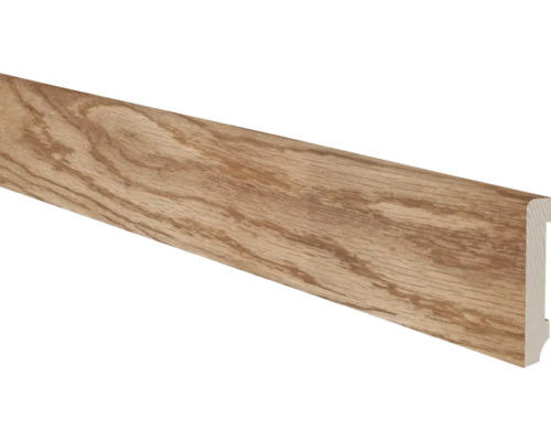 Sockel EHL PROLIST 12x58x4000mm ekfanerad Golvlist av trä