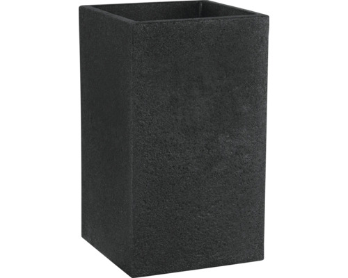 Blomkruka GELI Cube High plast 28x28x48cm antracit