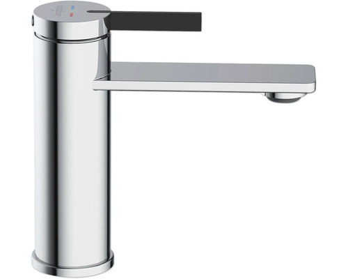 Tvättställsblandare i metall, förkromad