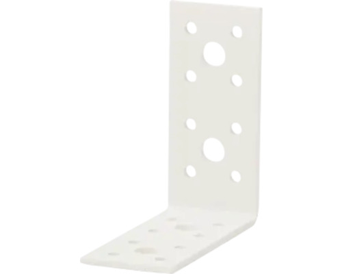 Vinkel JOMA White 3x90x90x40mm exp.hål Vinkelbeslag med hål