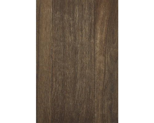 Vinylmatta Maxima wood mörkbrun 4m bred (metervara) Trästruktur golvbeläggning närbild