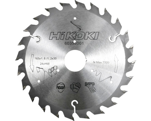 HiKoki sågklinga med en diameter på 165 millimeter