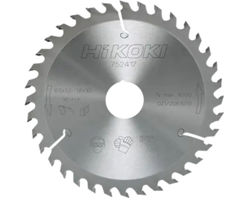 Cirkelsågblad med en diameter på 165 mm från HiKoki