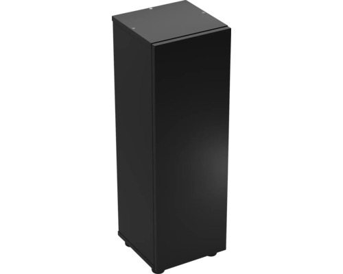 Svart talarstol för presentationer