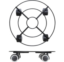 Blomvagn WAGNER SYSTEM Multi Roller stål Ø30cm grå
