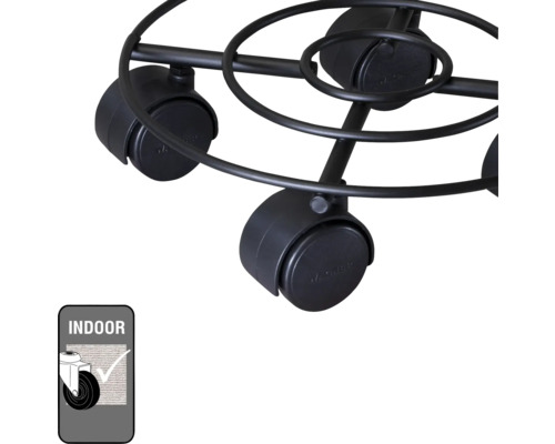 Rullande underlägg för inomhusbruk