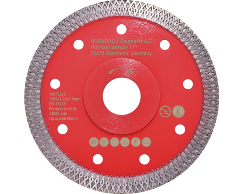 Diamantkapskiva 125 mm för kakel SMESX1002 Diamantkapskiva 125 mm för kakel SMESX1002