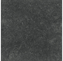 Utomhusklinker FLAIRSTONE Granitkeramik Skyfall mörkgrå 90x90x3 cm