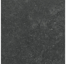 Utomhusklinker FLAIRSTONE Granitkeramik Skyfall mörkgrå 90x90x3 cm