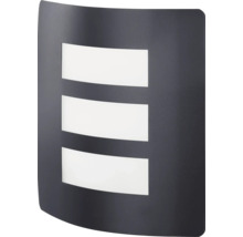 Vägglampa med tre horisontella ljusöppningar