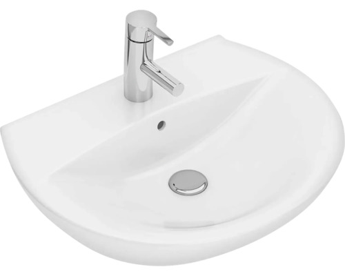 Keramisk tvättställ med blandare