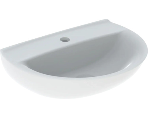 Halvcirkelformat handfat i keramik