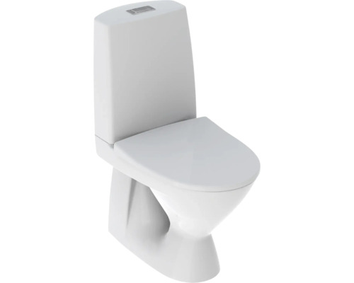 Toalettstol IFÖ Pala mjuksits liten och stor spolning dolt s-lås 4/2 L med skruvhål 7803084