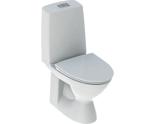 Toalettstol IFÖ Vinta rimfree® utlopp vertikalt och dolt S-lås 4/2 L limning 7805901
