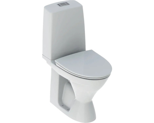 Toalettstol IFÖ Vinta hög modell rimfree® hårdsits dolt S-lås 4/2 L 7805902