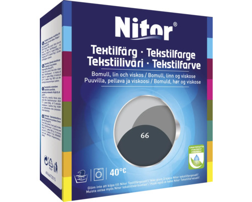 Textilfärg NITOR Antracit 66