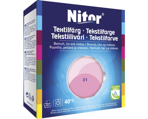 Textilfärg NITOR Rosa 31