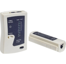 Nätverkskabeltestare för testning av RJ45- och RJ11-kablar