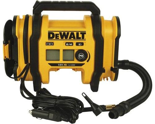 DeWalt batteridriven luftpump med digital display