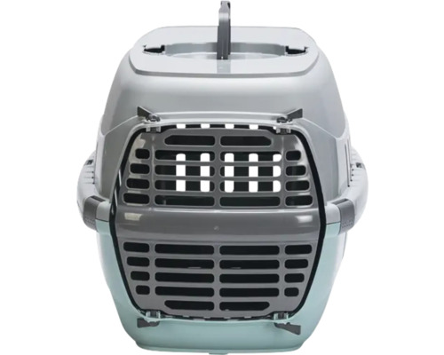 Transportbur för husdjur av plast med handtag