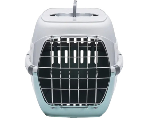 Transportbur för djur med metallgallergrind