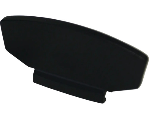 Svart sidokåpa för släpvagn