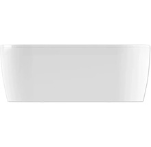 Fristående badkar FORM&STYLE slim vit ovalt 1600 mm-thumb-2 Fristående badkar FORM&STYLE slim vit ovalt 1600 mm-thumb-2