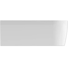 Hörnbadkar FORM&STYLE sansibar slim vit blank vänsterutförande 750x1600 mm