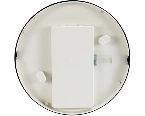 Rund taklampa, baksida