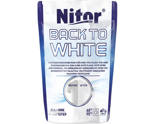 Textilfärg NITOR Back to white